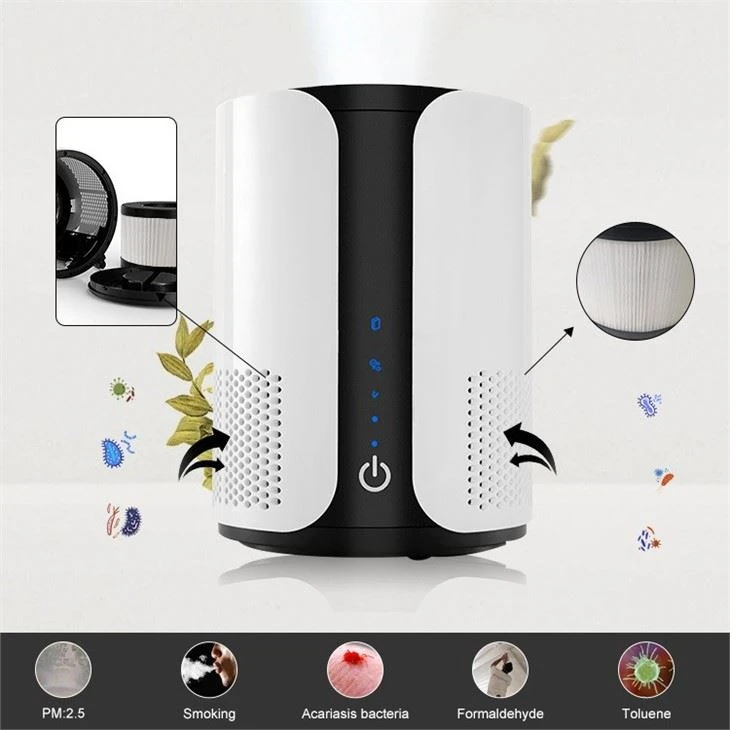 Desktop Use Air Purifier For Home And Office Use